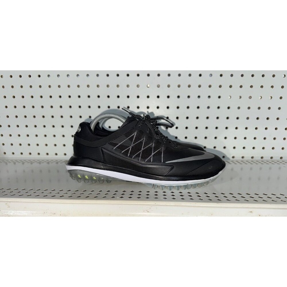 Nike Lunar Control Vapor Womens Golf Shoes Spikes Size 7 Black Gray 849979-001 - Picture 3 of 10
